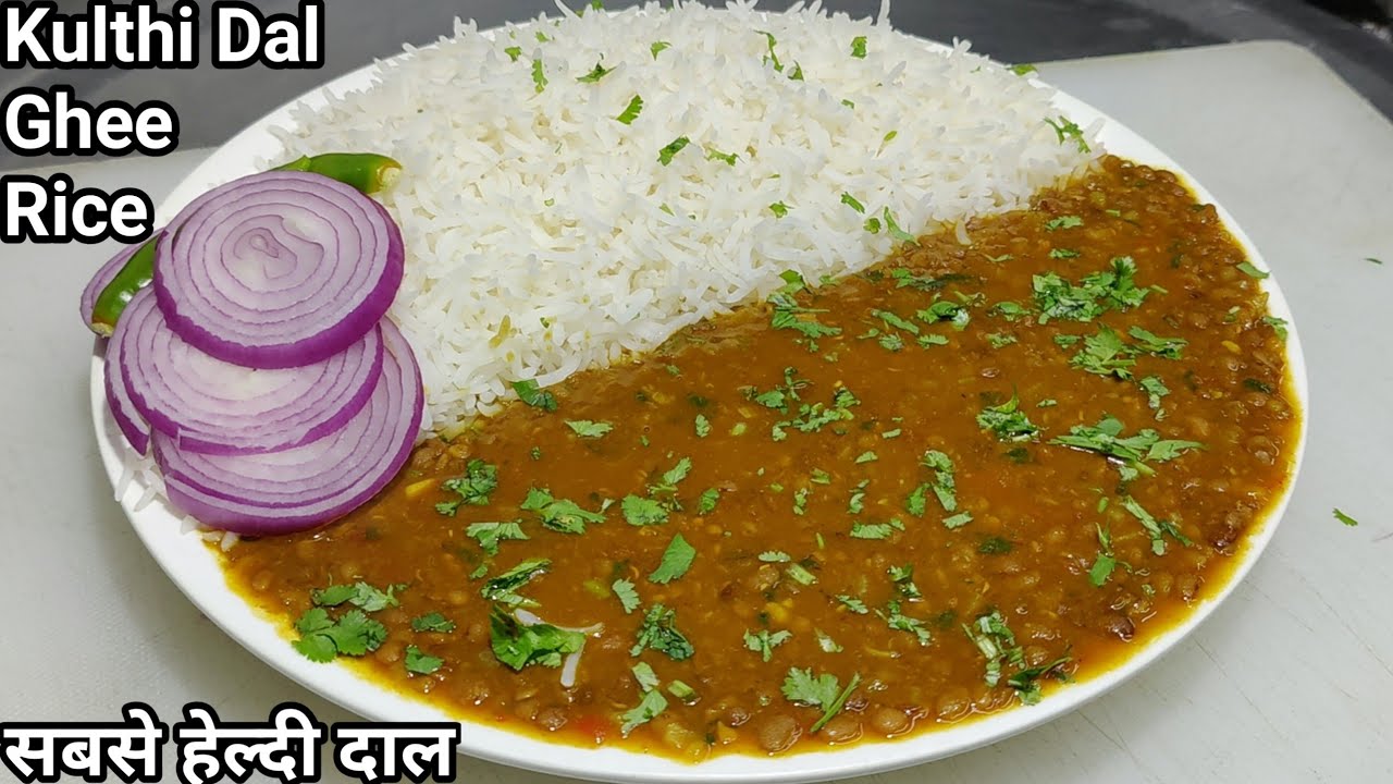 Ghee Rice with Kulthi ki Dal | पहाड़ों का हेल्दी खाना कुल्थी दाल-घी चावल | Dal Chaval | Chef Ashok