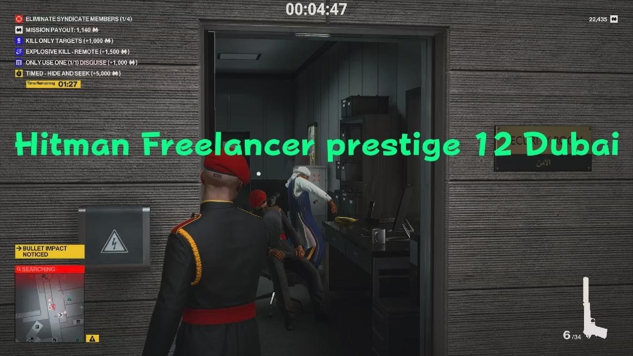 HITMAN Freelancer prestige 12 Dubai