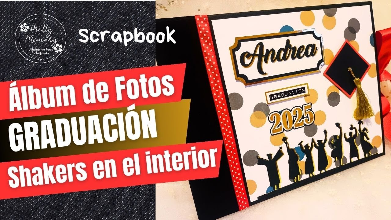ÁLBUM DE GRADUACION | ROJO, NEGRO Y DORADO 