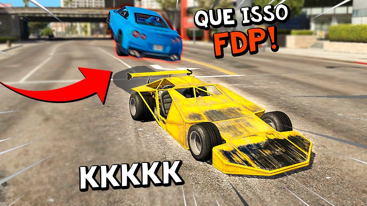 DEIXEI TODOS IRRITADOS COM CARRO RAMPA   GTA RP