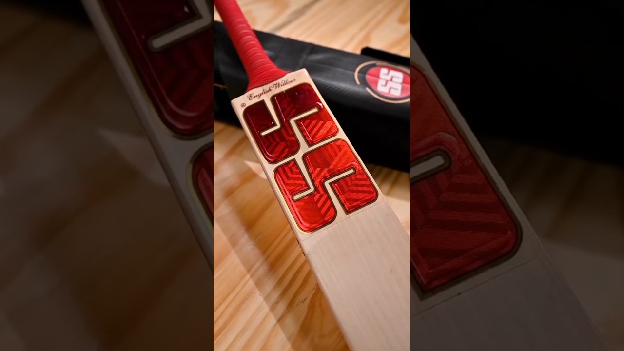 unboxing SS player edition bat #cricketshorts #cricketbat #englishwillowbat #bat  #cricket #ss