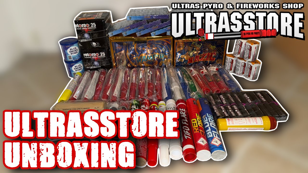 Ultrasstore Pyro & Feuerwerk Bestellung Unboxing 2026 
