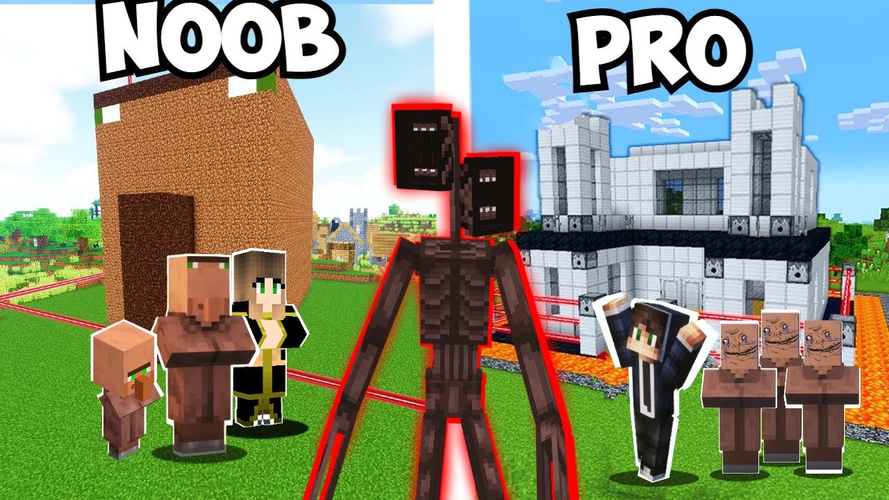 NOOB vs PRO: Gradimo Najsigurniju Kucu Protiv Siren Heada