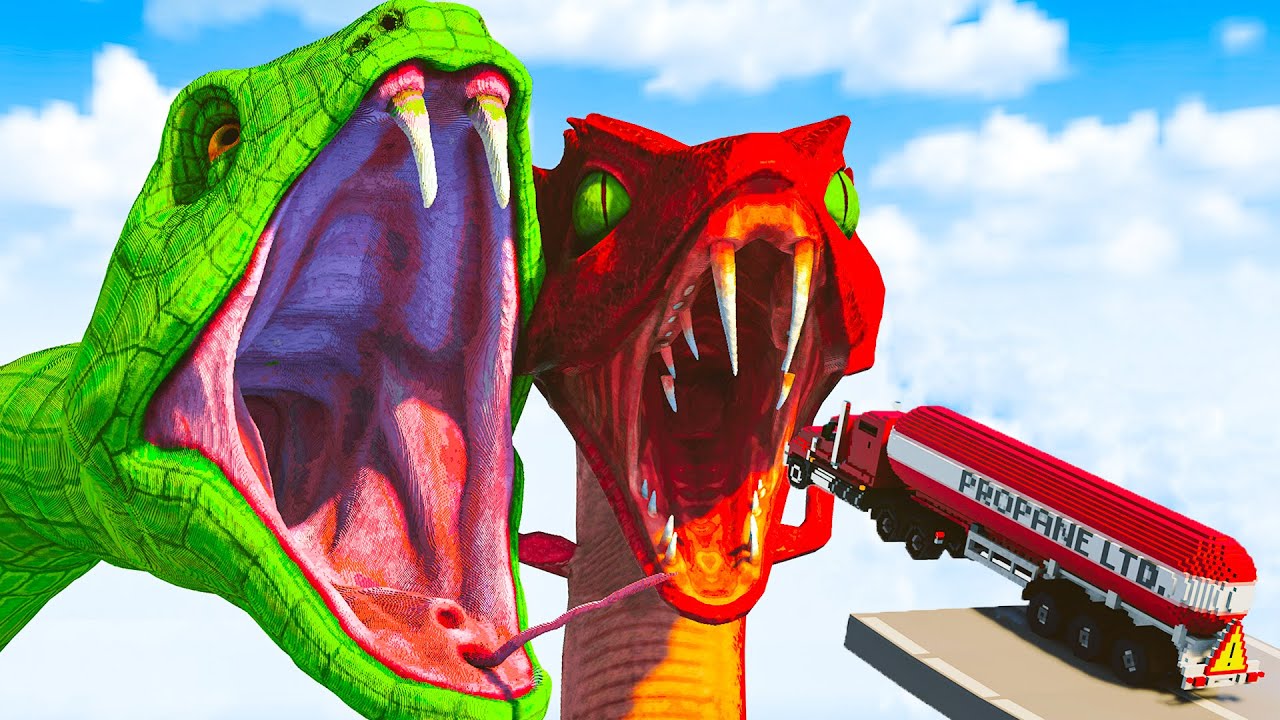Cars vs Animal Movie | Teardown