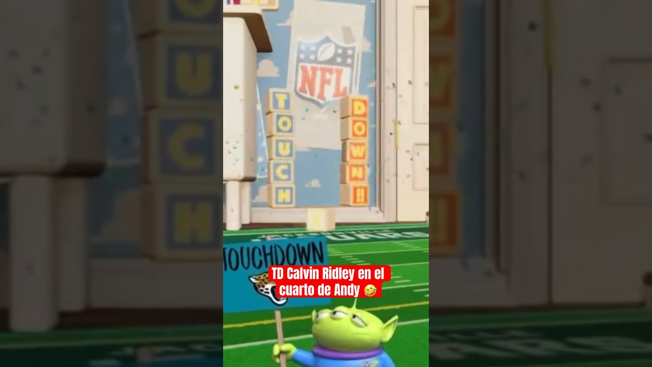 #calvinridley #fundayfootball #toystory #toystoryedits #jacksonvillejaguars #nfllondongames