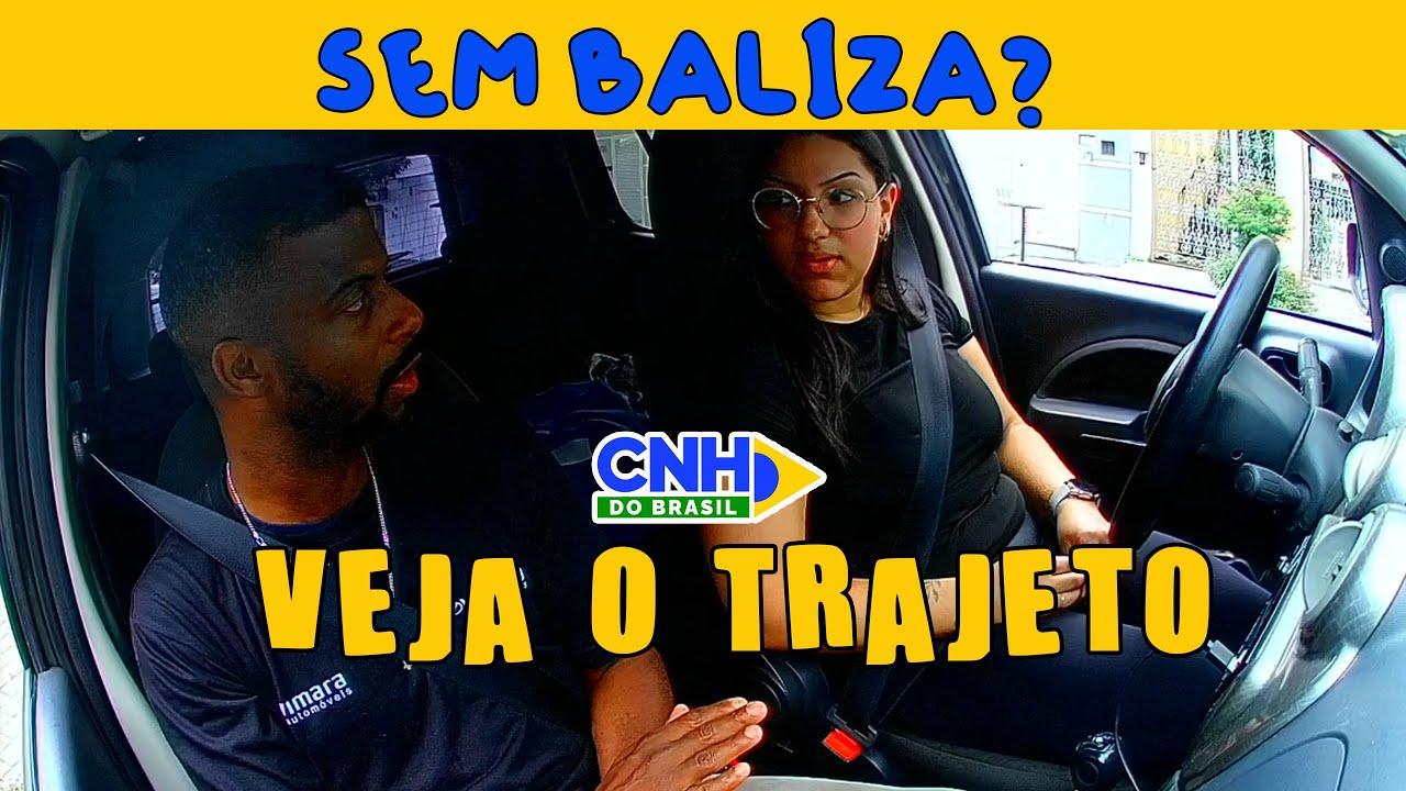 Prova do Detran sem baliza? Veja o trajeto completo #cnhdobrasil