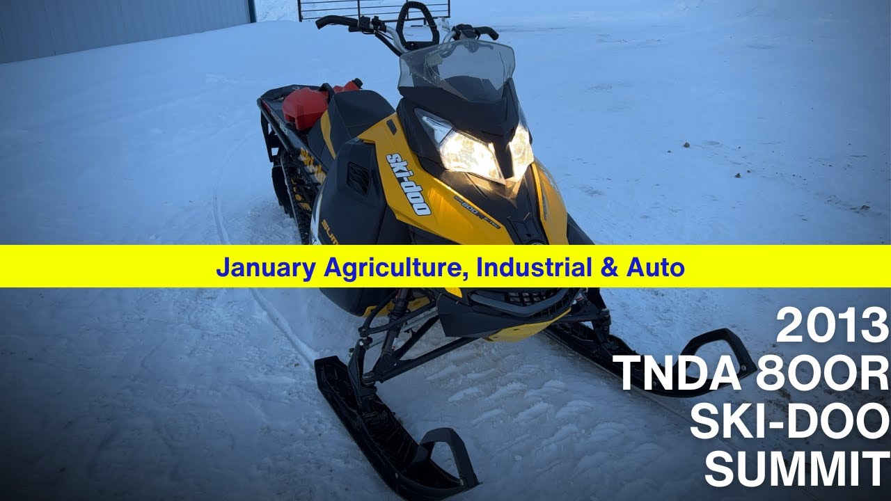 2013 TNDA 8OOR SKI DOO SUMMIT I-227996