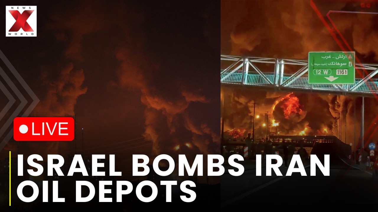 Israel Bombs Tehran LIVE: Israel Attacked Five Oil Facilities near Tehran | Israel Iran War