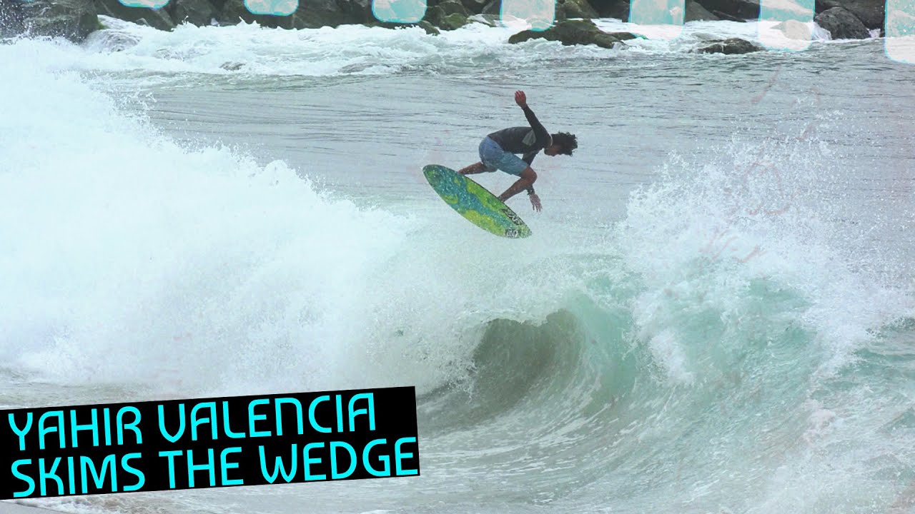Yahir Valencia Skimboards The Wedge (August 2023)