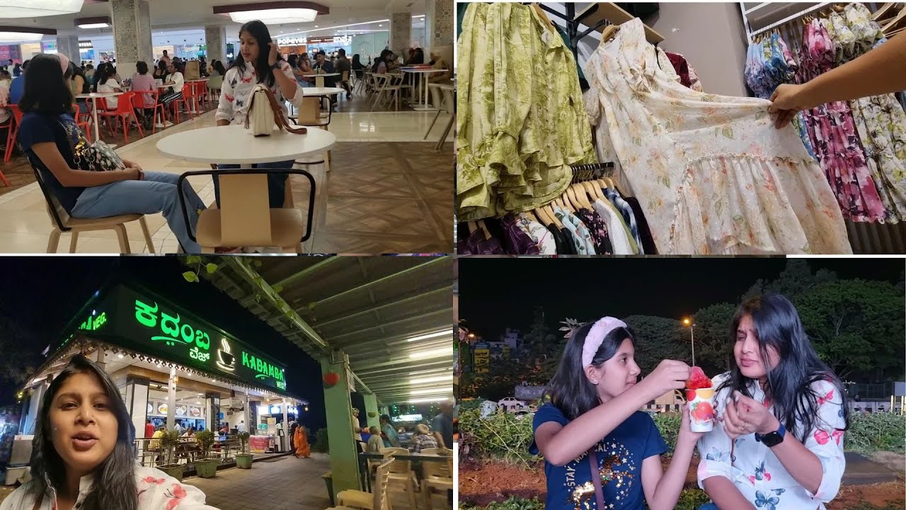 ಬನ್ನಿ lulumall ಸುತ್ತಿಬರೋಣ- ಇವಿನಿಂಗ್ ಔಟಿಂಗ್ l ಮಾರ್ನಿಂಗ್ to ನೈಟ್ vlog l Lulu Mall l kannada vlog