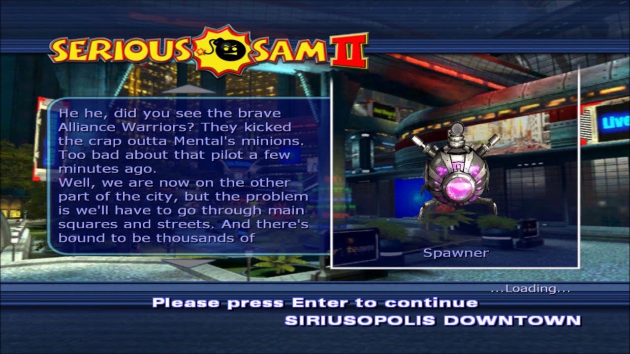 Serious Sam 2 (soundtrack) - Sirius/Siriusopolis Downtown - fight