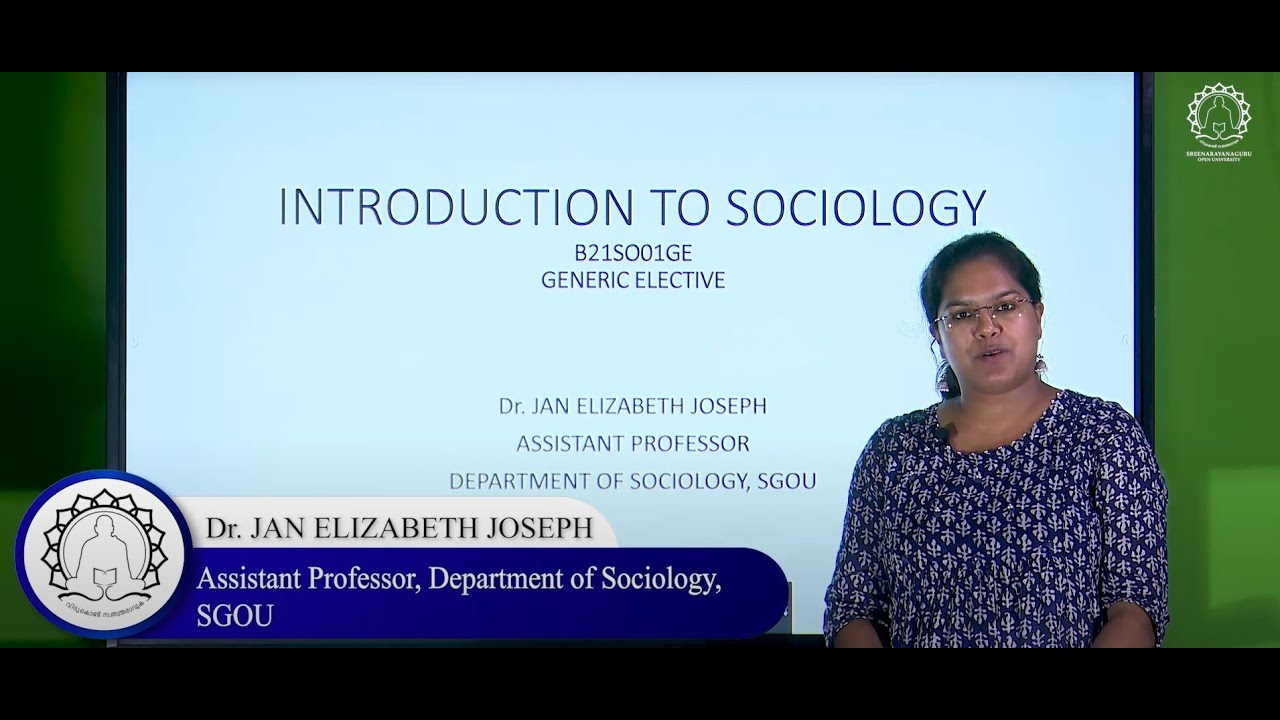 GE B21SO01GE -  Introduction To Sociology, Block 2 - Basic Concepts In Sociology,  Unit 3