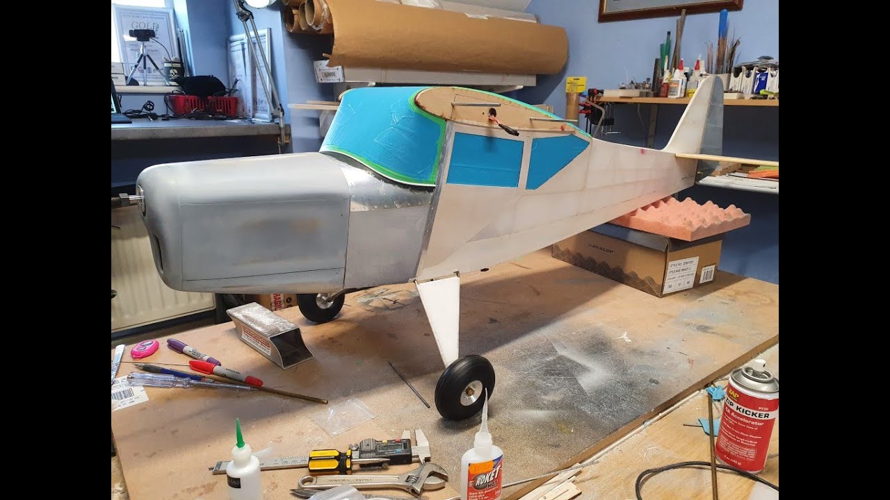 Cowling 1 - panel lines and exhaust cutout