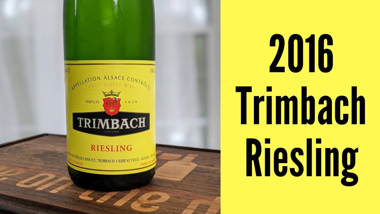 2016 Trimbach Riesling Wine Review