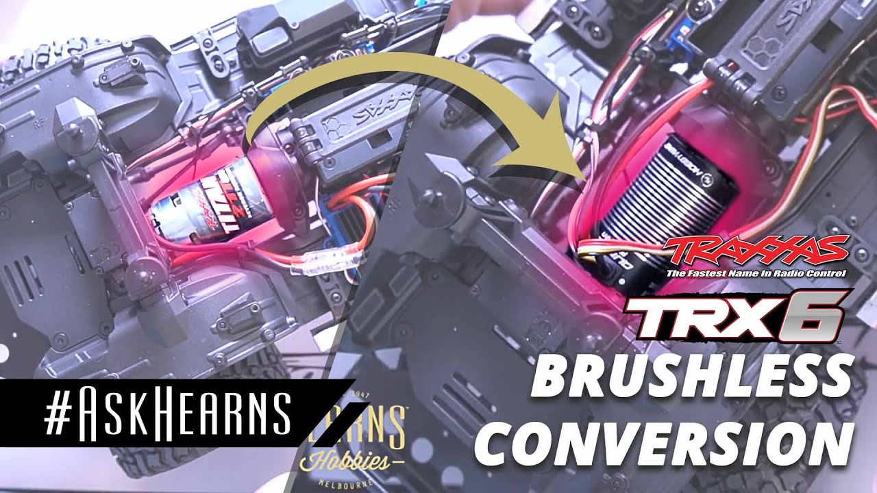 Traxxas TRX6 Brushless Conversion | #askHearns