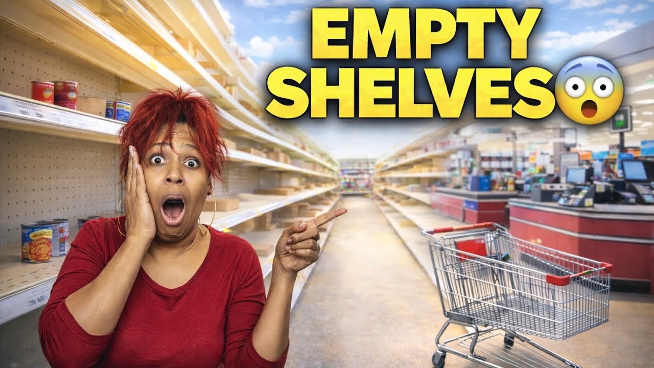 EMPTY SHELVES 😳 Winter Storm Grocery Run | Everything Was Gone!