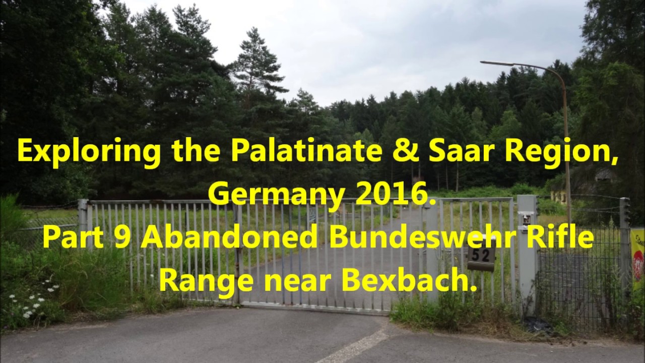 Abandoned Bundeswehr Rifle Range, Bexbach