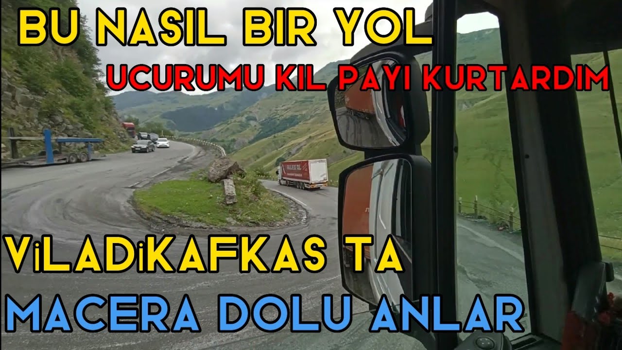 VİLADİKAFKAS YOLU TEHLİKELİ YOLLARDAYIZ !!