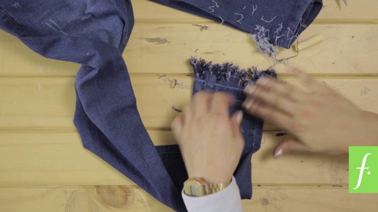 &iquest;C&oacute;mo hacerle flecos a tus jeans? Tutorial Falabella