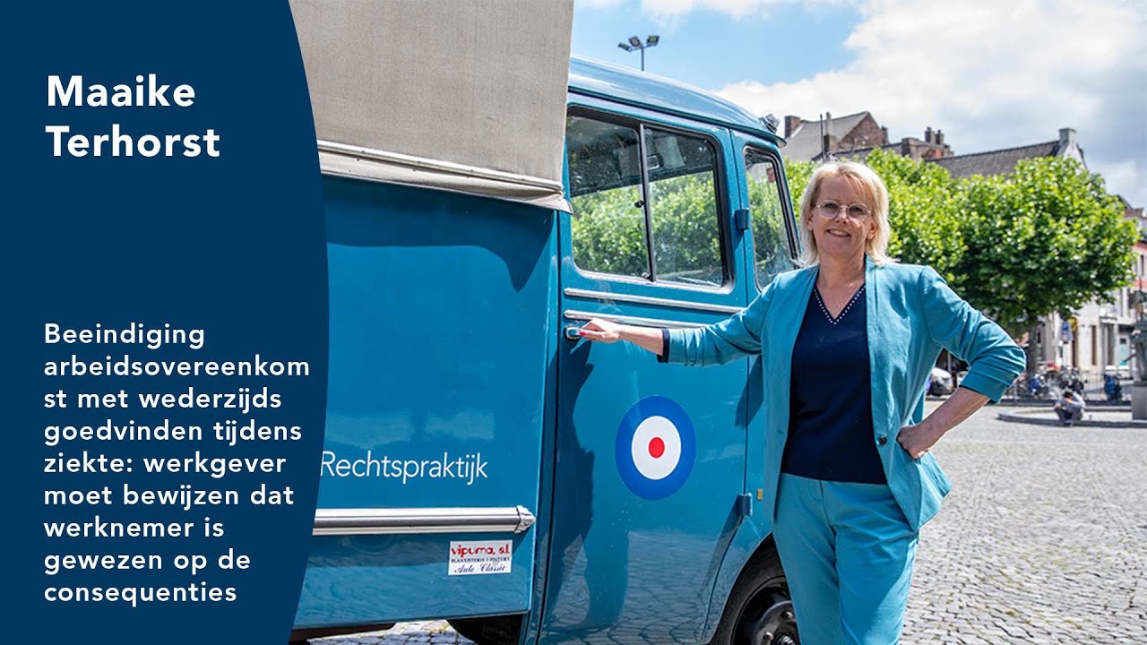 Maaike Terhorst  |  Beeindiging arbeidsovereenkomst met wederzijds goedvinden tijdens ziekte