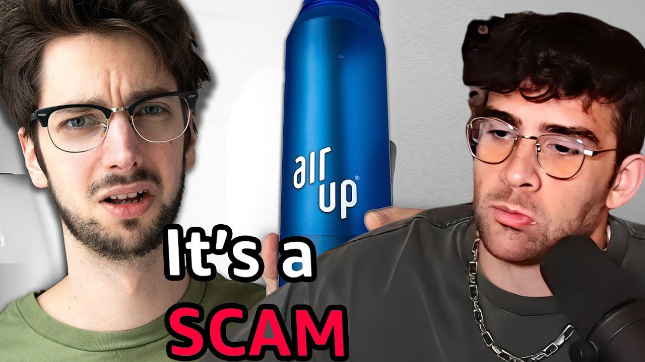 Tried the Air Up... (So You Don't Have to.) | HasanAbi reacts to Hipyo Tech