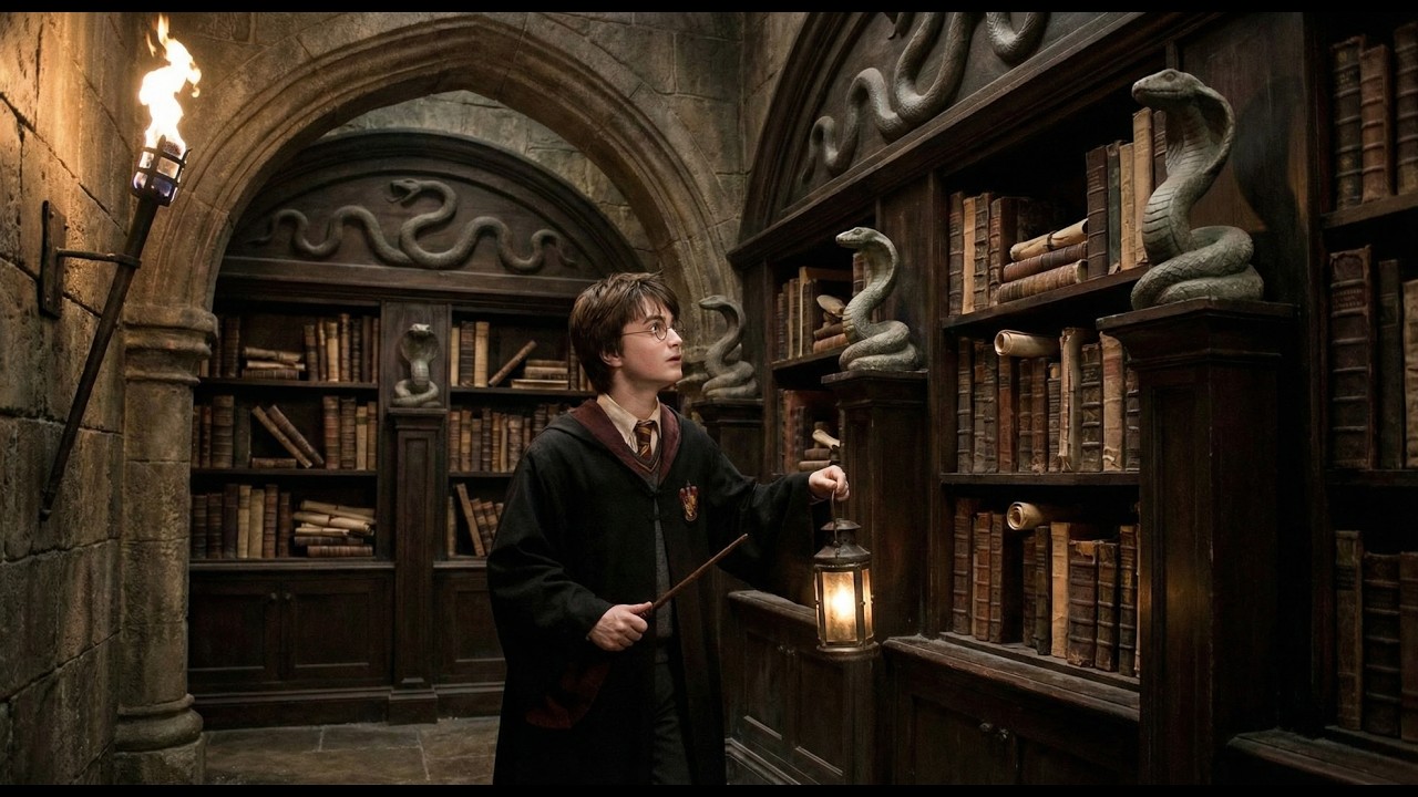 What If Harry Opened The Chamber Of Secrets And Found Slytherin's True Library?