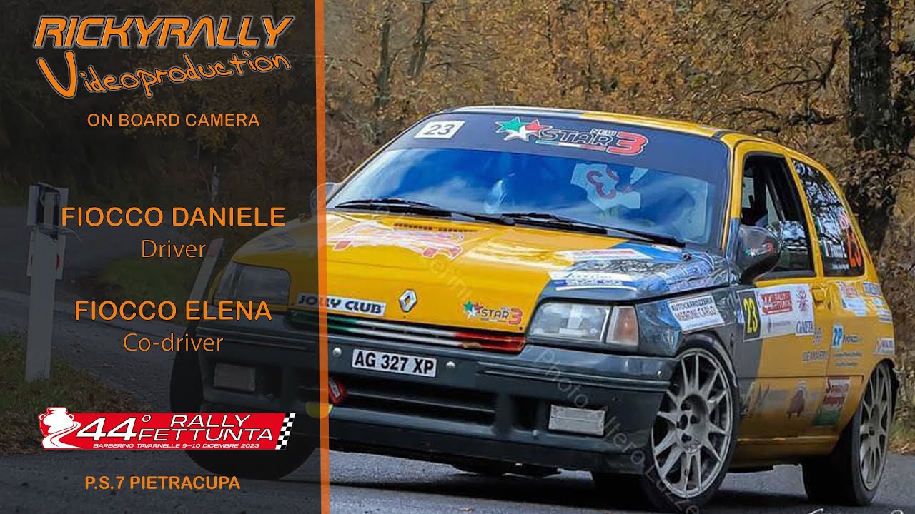 OBC FIOCCO - FIOCCO // 44° Rally della Fettunta 2023 // P.S.7 Pietracupa