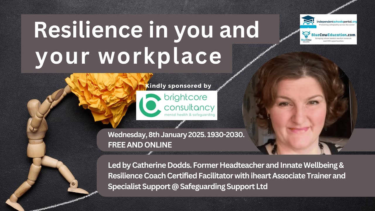 Building resilience in you and your workplace