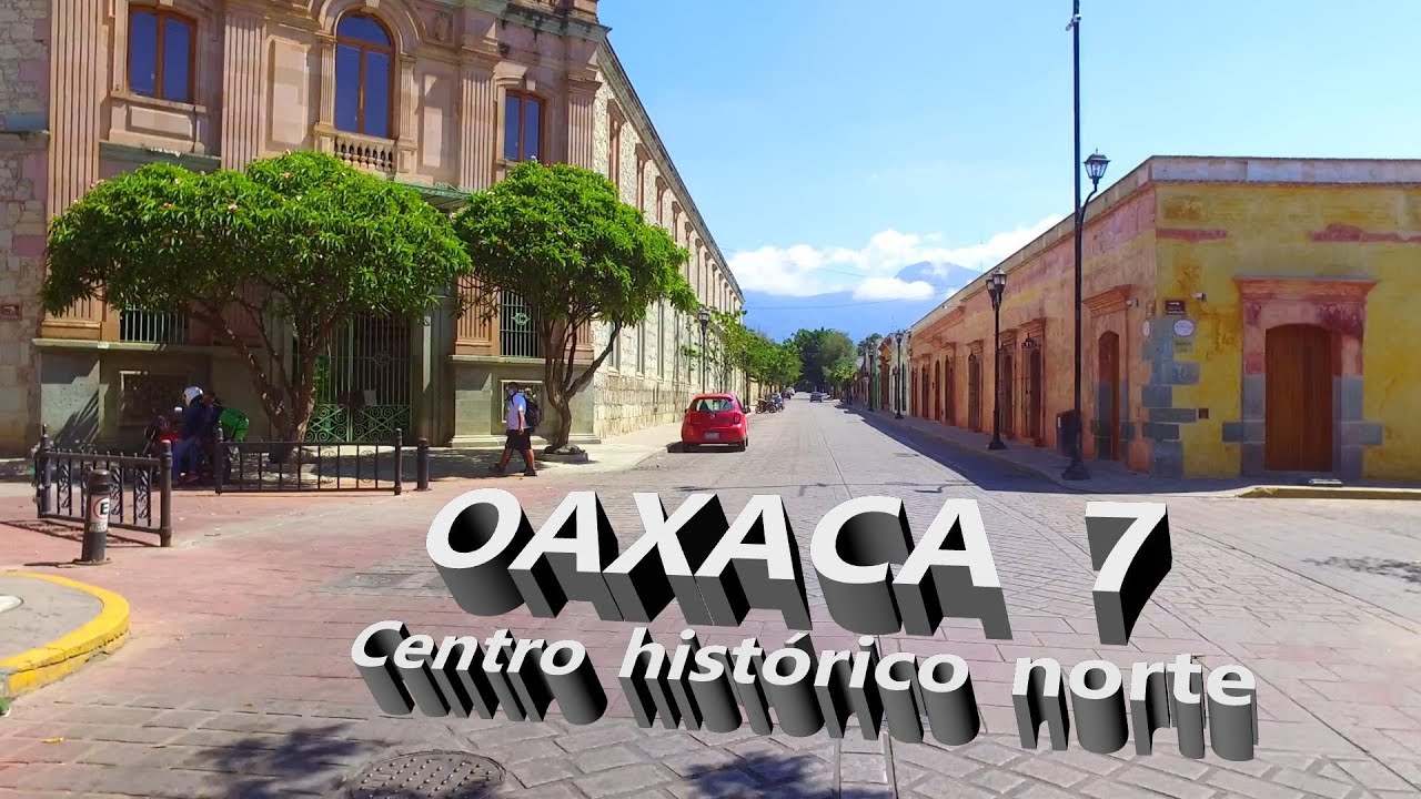 OAXACA 7  Centro colonial norte en tiempos de epidemia.
