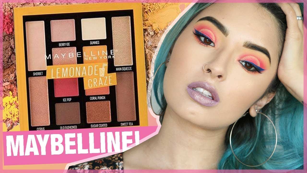 Probando Productos Maybelline | Lemonade Craze Paleta | Laura Sanchez