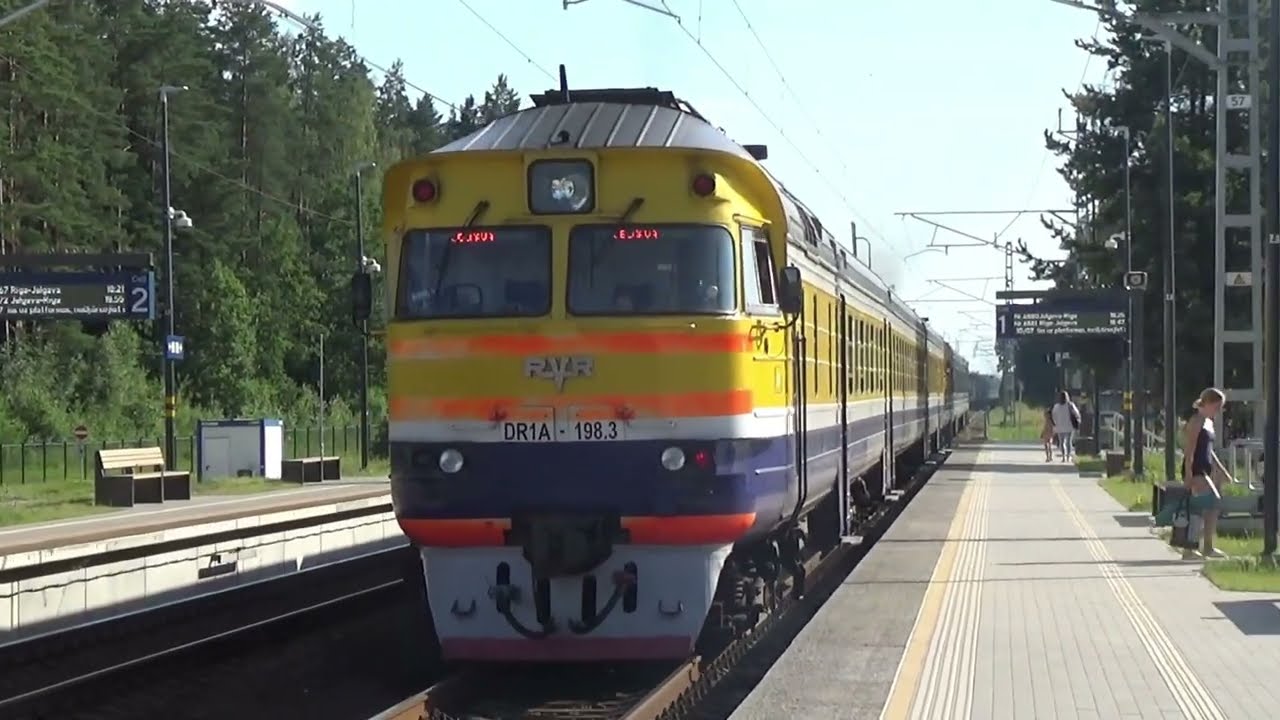Дизельпоезда на Елгаву вместо электричек | Железнодорожный микс №137 | Railway mix №137
