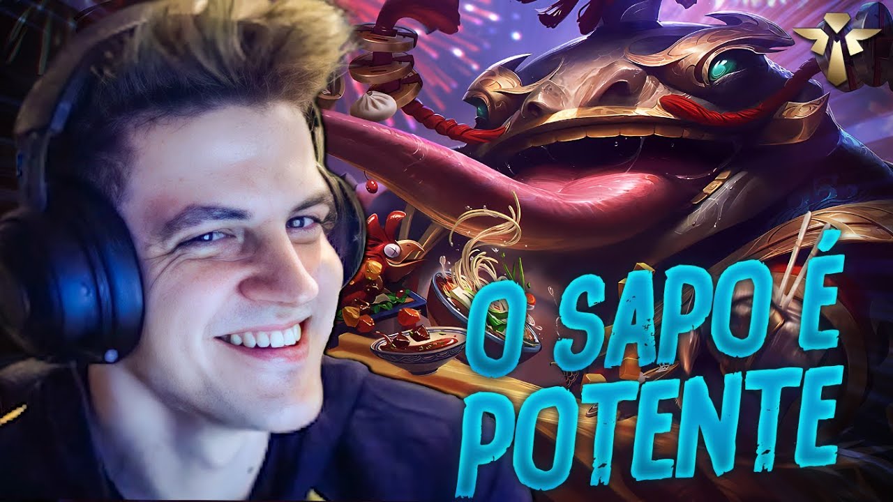 Tahm Kench SUPORTE dando LINGUADAS em TODOS! 🐸😝