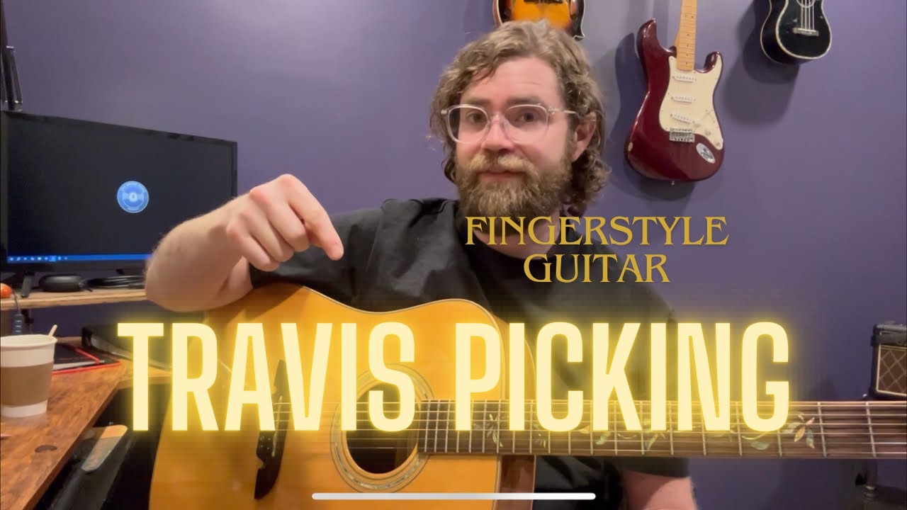 Fingerstyle Guitar | Travis Picking Tutorial