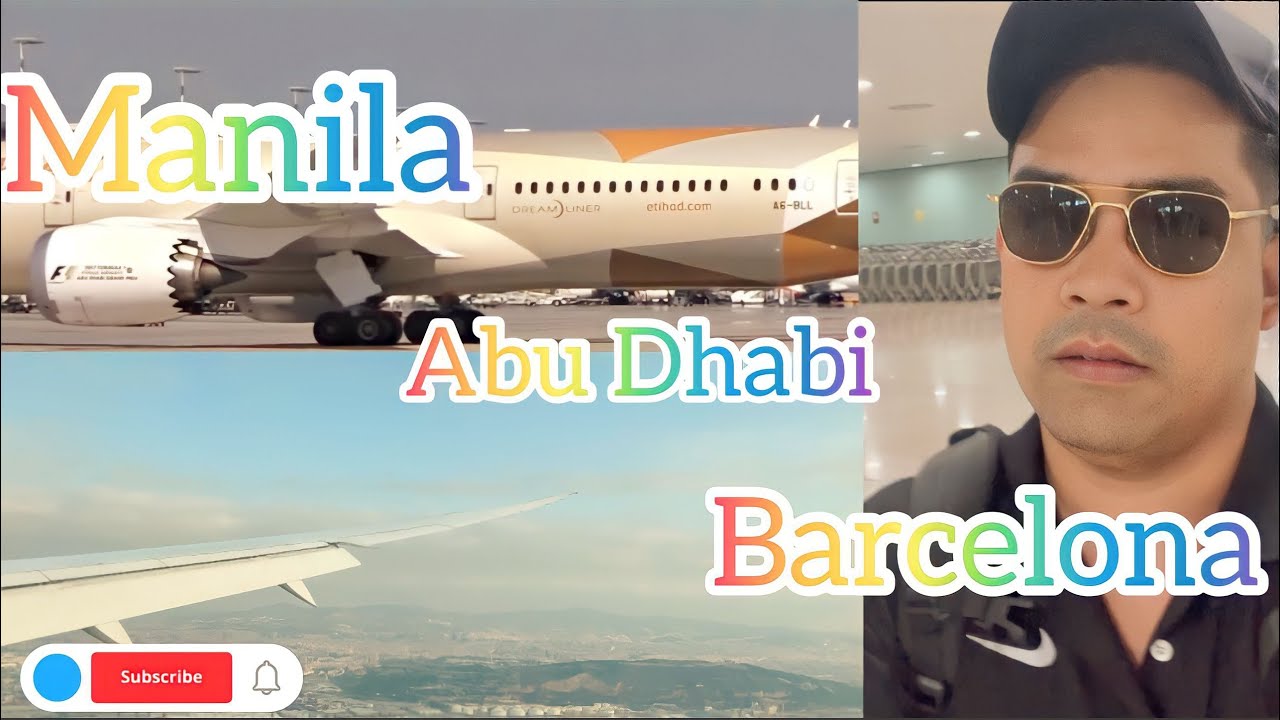 FLYING TO BARCELONA FROM PHILIPPINES ​⁠