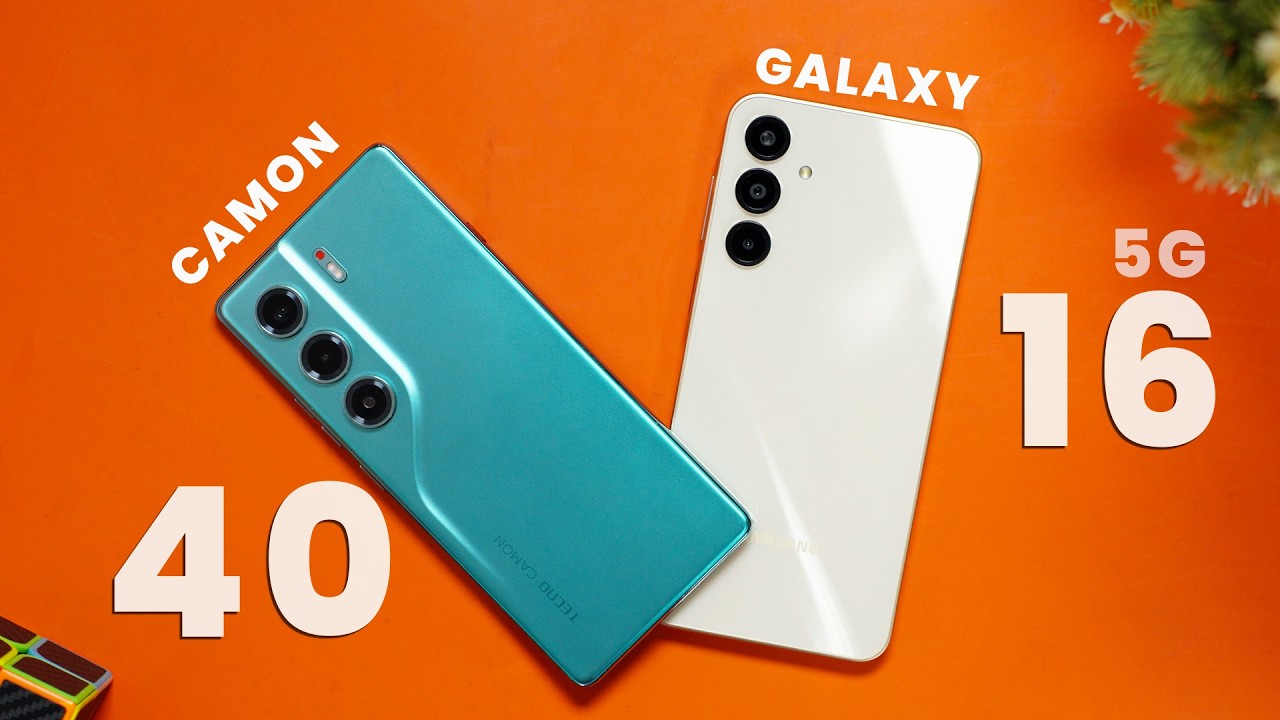 TECNO Camon 40 vs Samsung Galaxy A16 5G - Which Should You BUY?