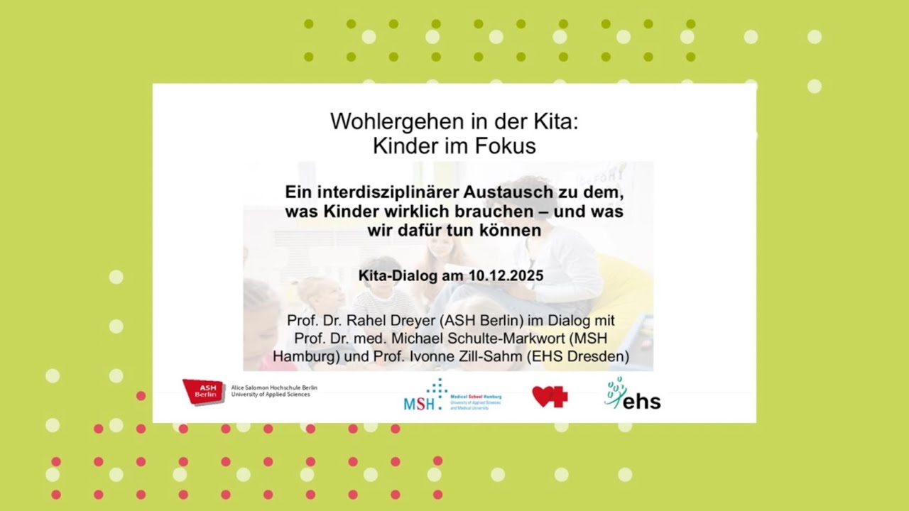 Wohlergehen in der Kita: Kinder im Fokus