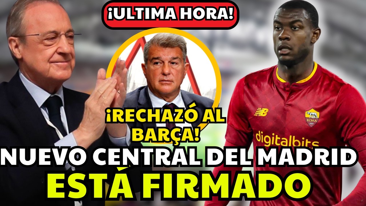 🚨⚪ ¡NDICKA VESTIRÁ DE BLANCO! EL MADRID CIERRA UN NUEVO CENTRAL NOTICIAS DEL REAL MADRID HOY