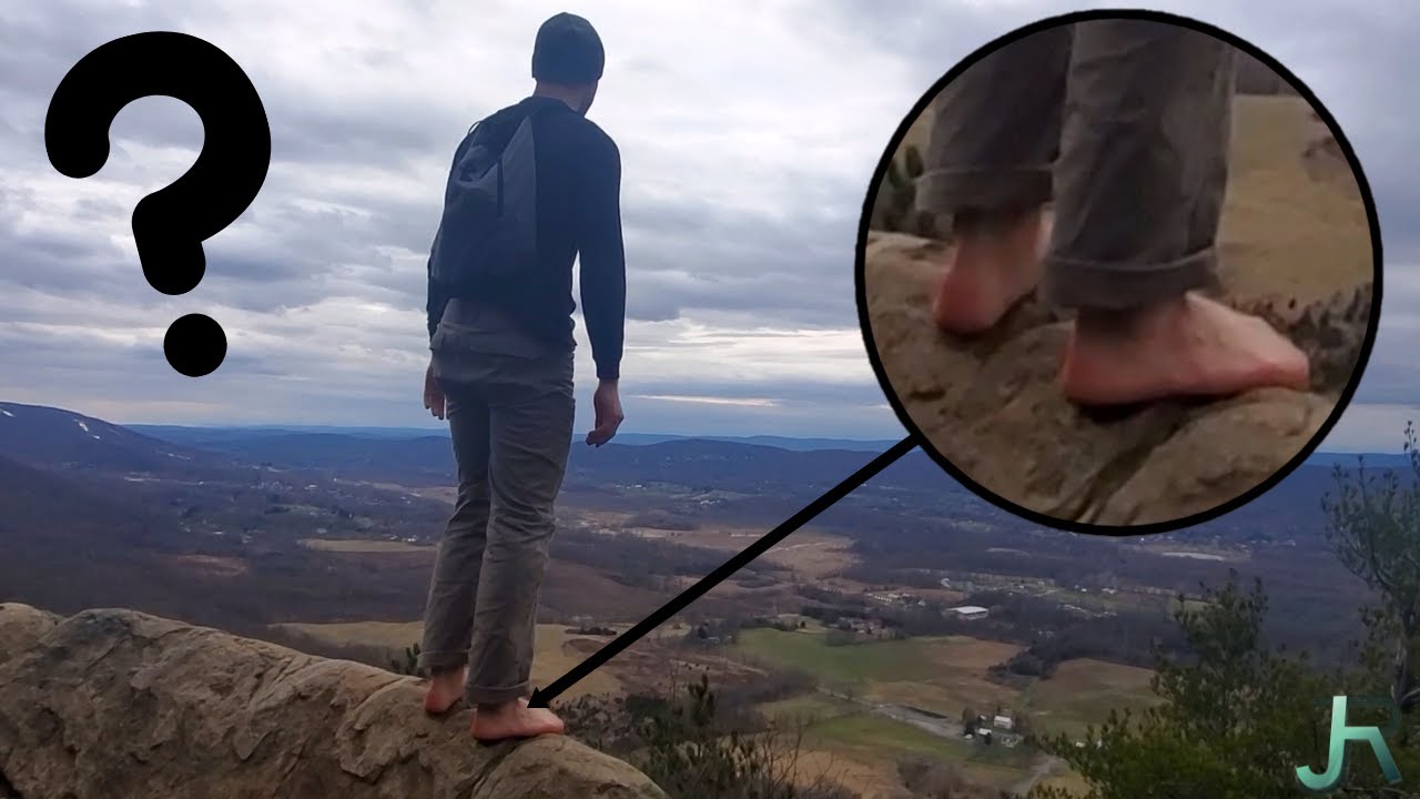 Climbing A Mountain Barefoot
