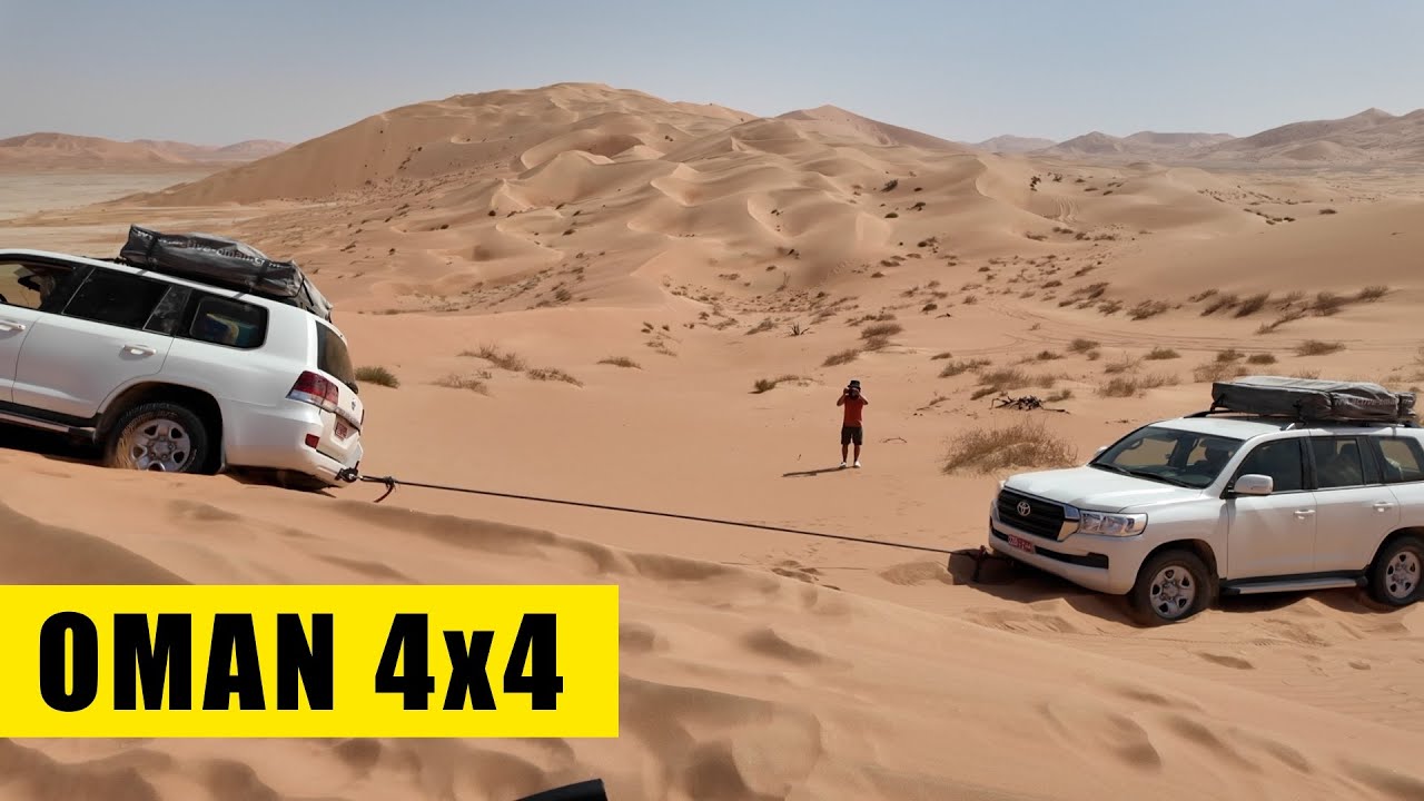 Trudna sytuacja i dramatyczna walka z pustynią - Oman 4x4 16