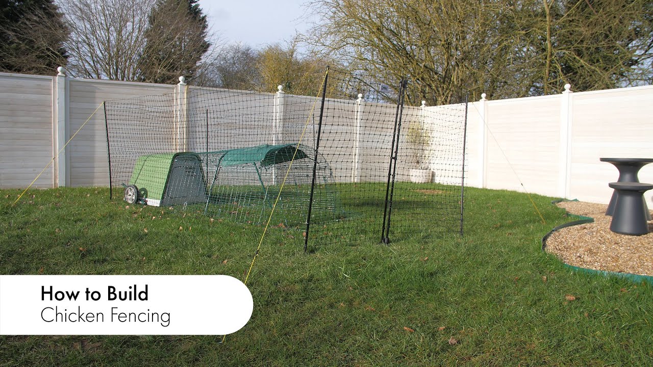 How to assemble the Omlet Chicken Fencing l Omlet Pet Products