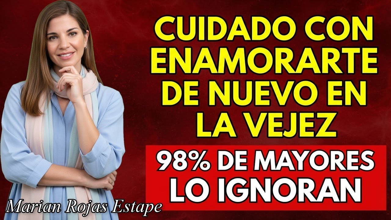 Cuidado al enamorarte de NUEVO en la vejez: evita este error | Marian Rojas