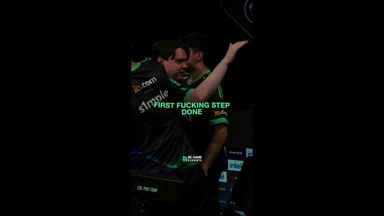 The moment we made it to Stage 2 #bcgameesports #krakow #esports #csmoment #cs2