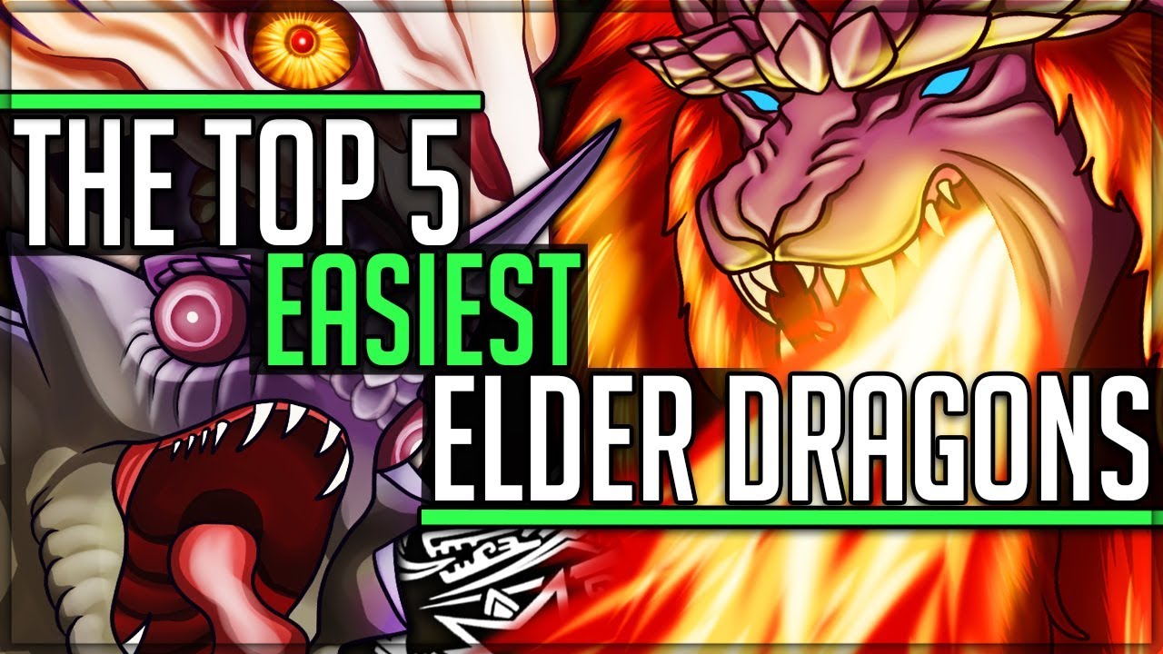 The Top 5 Easiest Elder Dragons in All of Monster Hunter! (Iceborne/Discussion/Fun) #monsterhunter