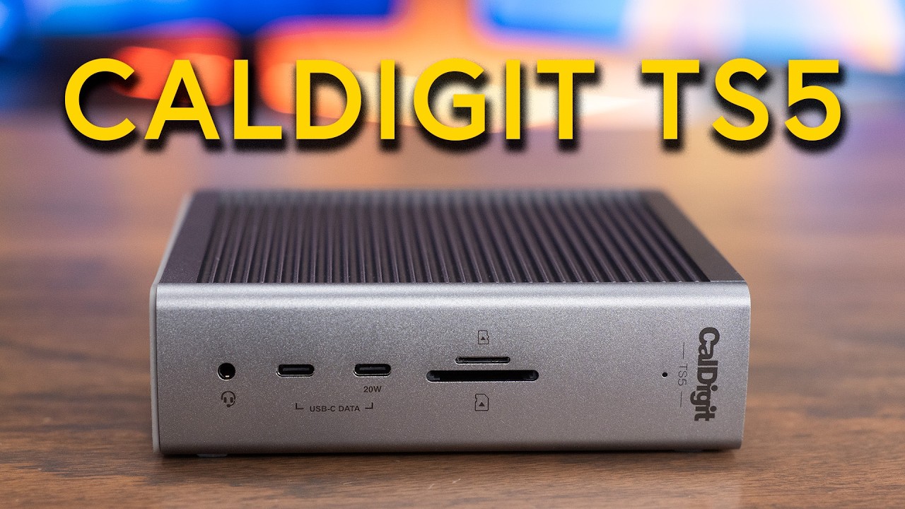 Обзор CalDigit TS5 Thunderbolt 5: достаточно ли этого?