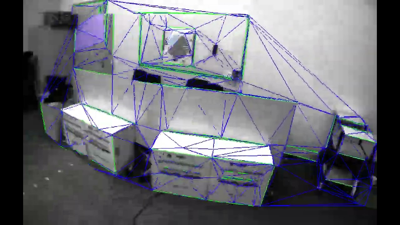 Sparse Triangle - Visual KLT with Lines
