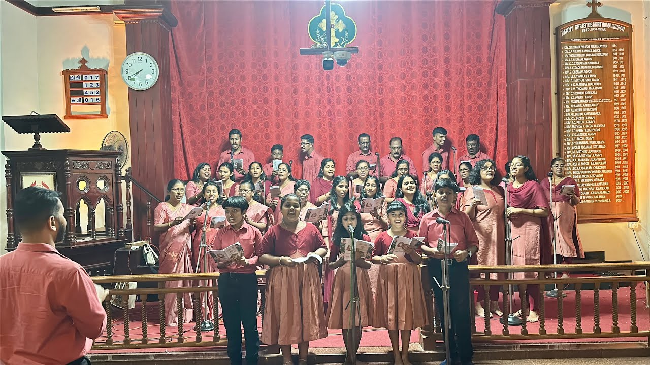 Aanandham Madhupakarunnu | Annoru Raavil Thanirangi | Ranni Christos Marthoma Choir | Christmas 2024