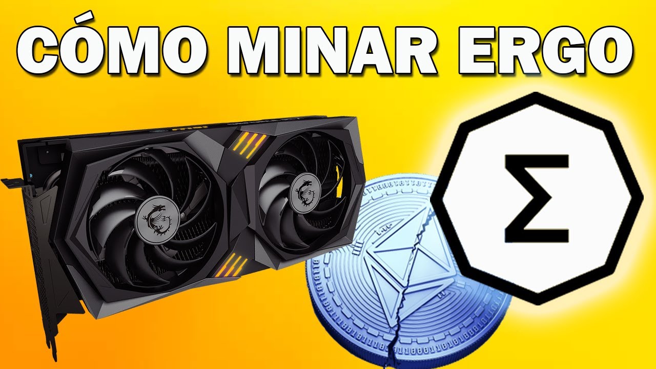 Cómo MINAR ERGO Paso a Paso 🤑 Más RENTABLE que Ethereum?