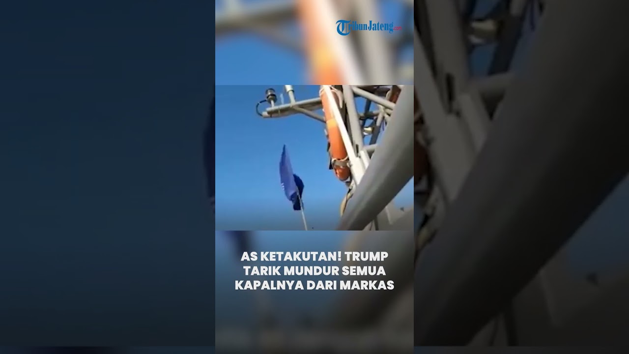 AS Ketakutan! Trump Tarik Mundur Semua Kapalnya dari Markas Besar di Bahrain, Was-was Dibom Iran