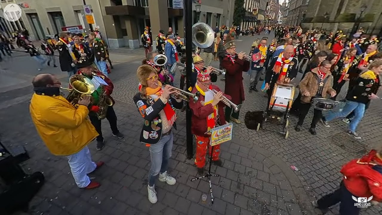 Hattetujah Funky Town tijdens Oeteldonk 2024 (360° view)