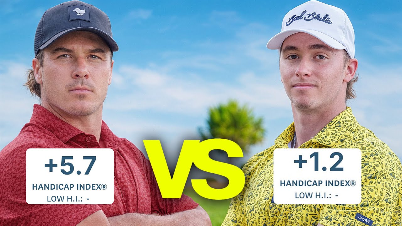 Я бросаю вызов своему брату на матч с 18 лунками